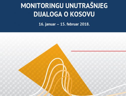 Presentation of the Third Report on Monitoring the Internal Dialogue on Kosovo (VIDEO)